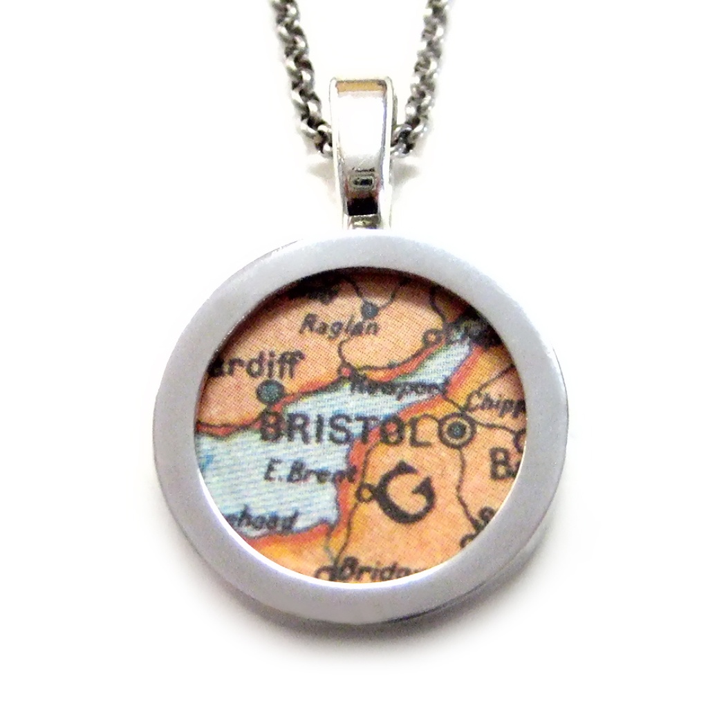 Bristol Pendant Unisex Necklace 30$